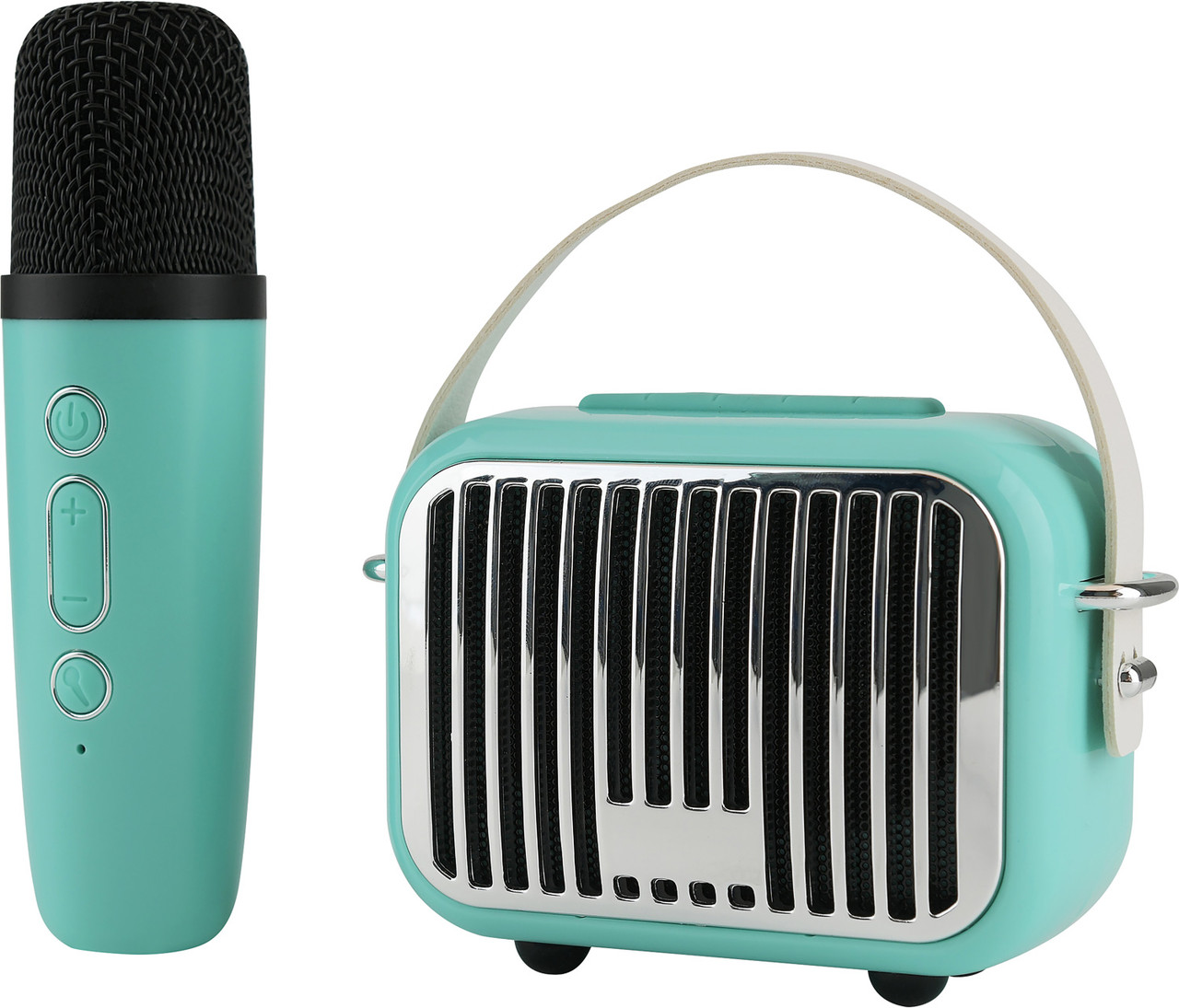 Pocket Karaoke Speaker and Microphone Combo - Teal Edition 3