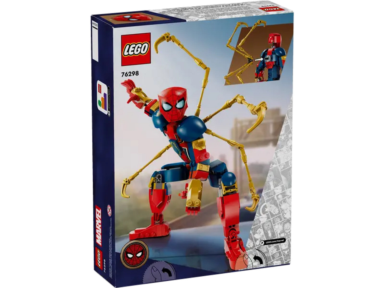 Iron Spiderman Construction Figure