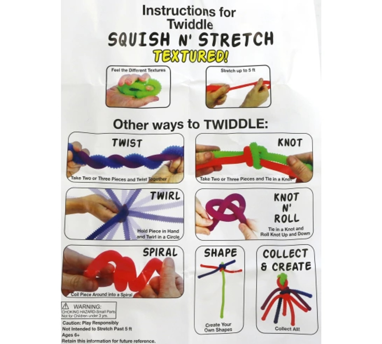 Twiddle Squish And Stretch Textured