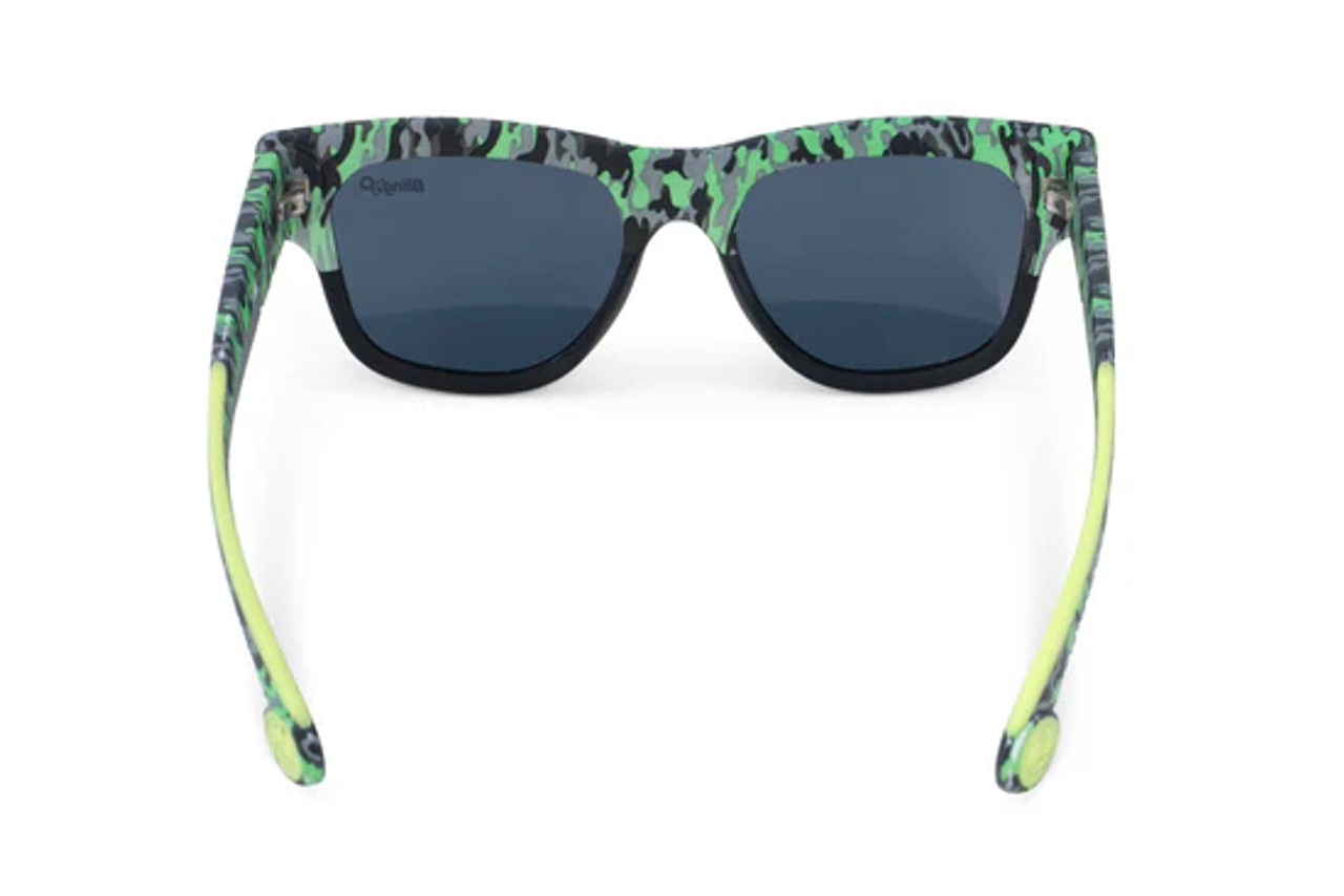 Fire Island Wayfarer Camo Print Youth Sunglasses