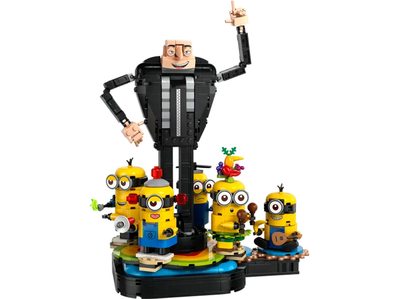 Brick Built Gru And Minions