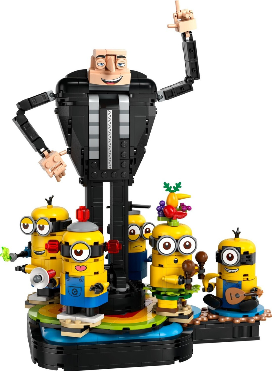 LEGO® Despicable Me: Brick-Built Gru and Minions 2