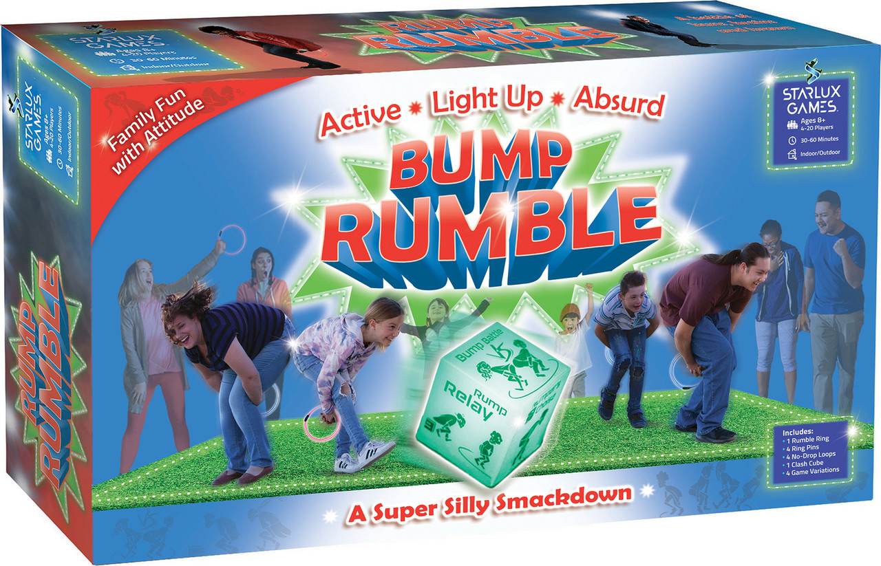Bump Rumble - The \"Human Bumper Cars\" Party Game 1