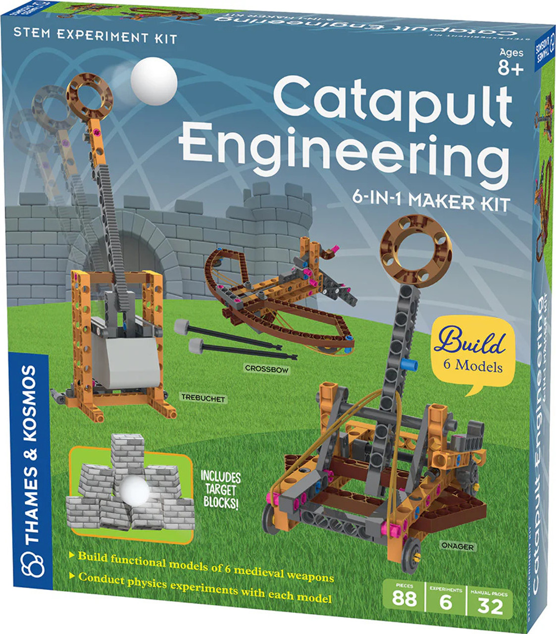 CATAPULT FIKA12 （M1） Catapult Engineering: 6-In-1 Maker Kit - PlayMatters Toys