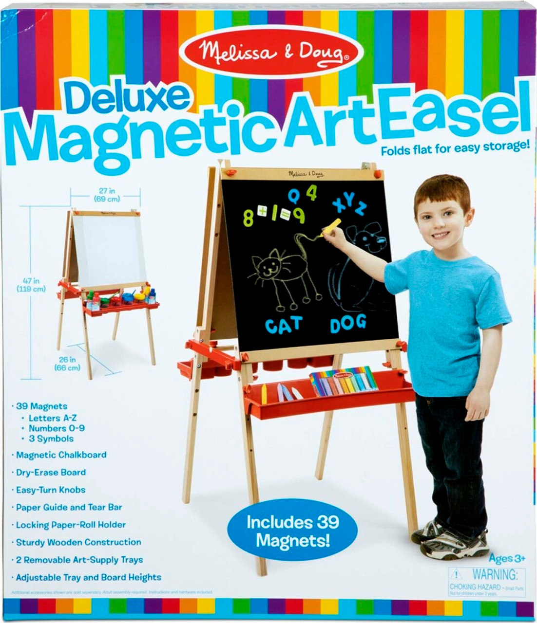 Deluxe Magnetic Standing Art Easel 1