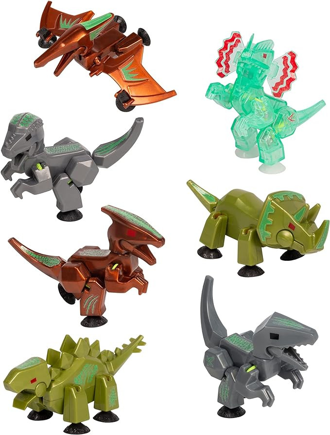 StikBot Mega Dino Brontosaurus – Beweglicher Dino Mit Saugnäpfen – Für Stop-Motion-Filme & Kreatives Spielen