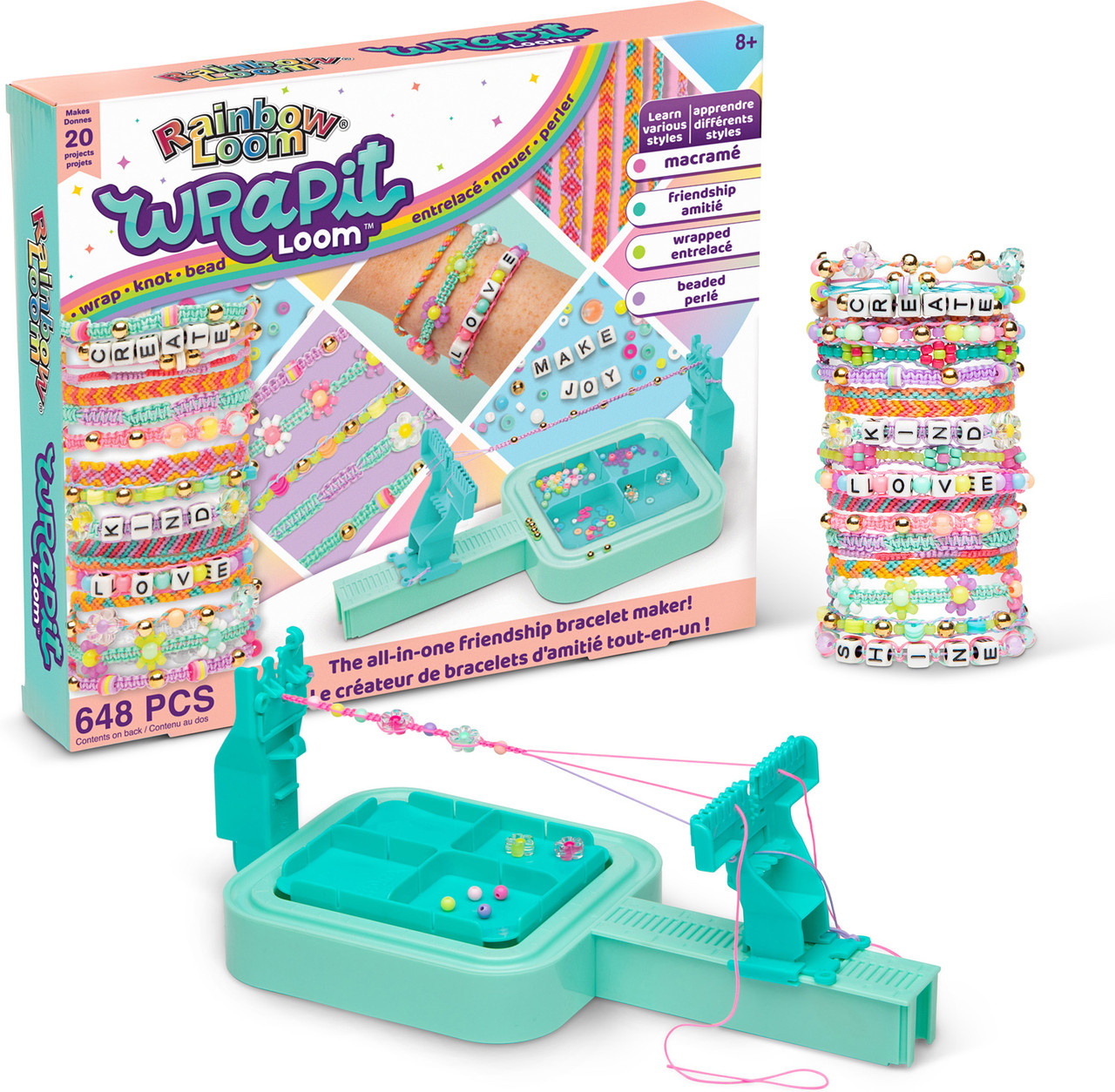 Rainbow Loom Wrapit Loom Friendship Bracelet Maker 1