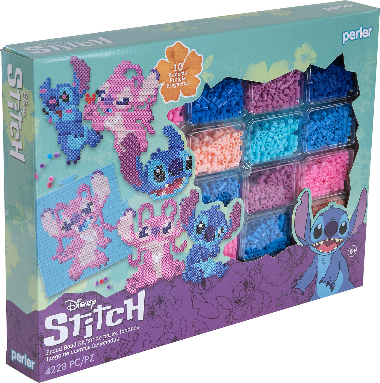 Stitch Perler Bead Box - PlayMatters Toys