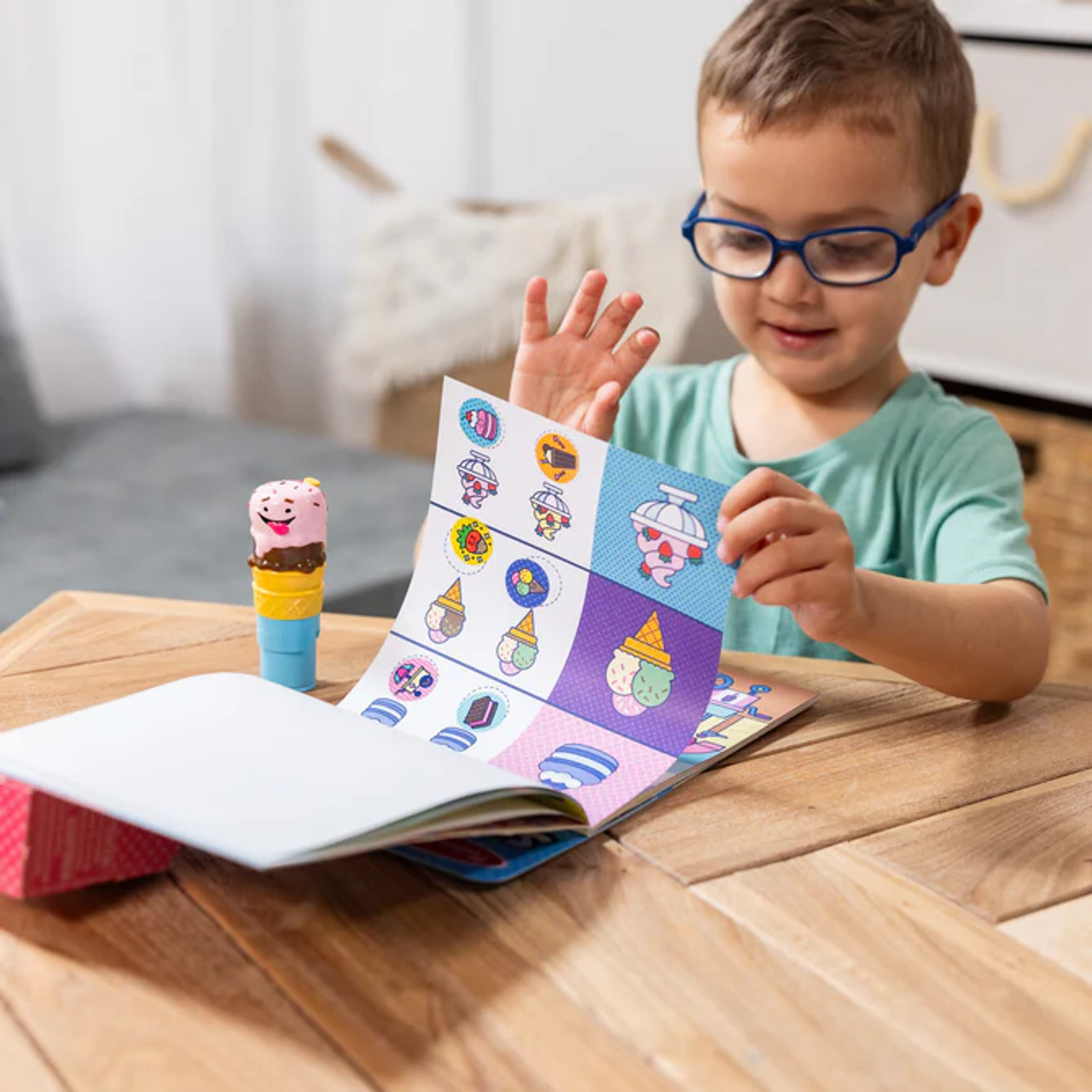 Ice Cream Sticker Stamper