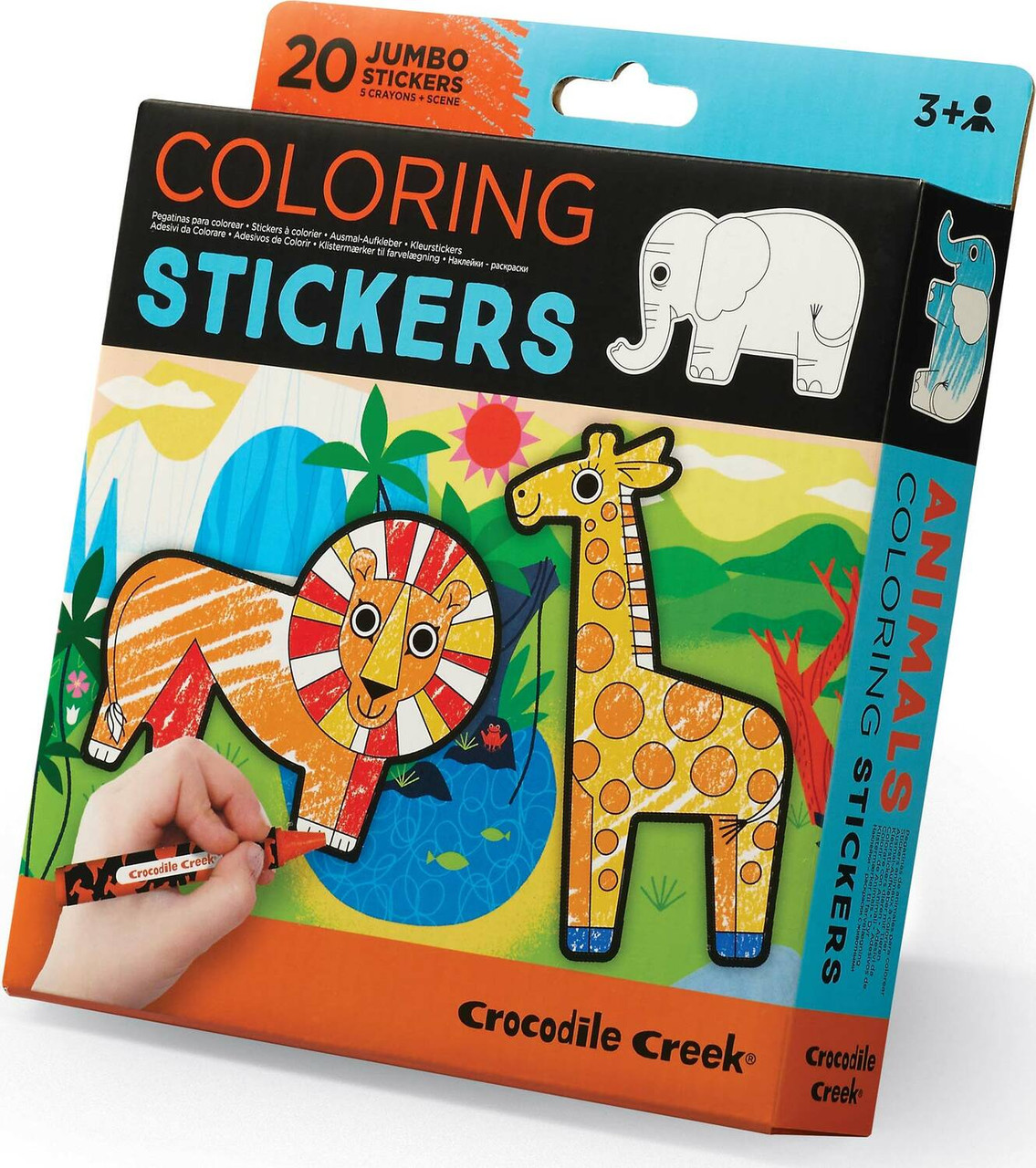 Coloring Stickers - Animal  1