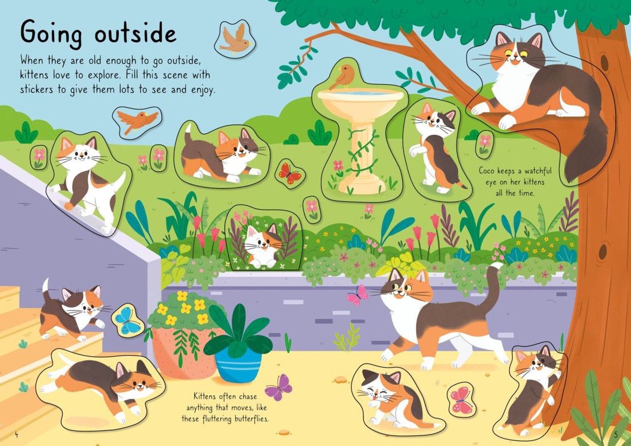 Little First Stickers Cats And Kittens Little First Stickers Cats And Kittens