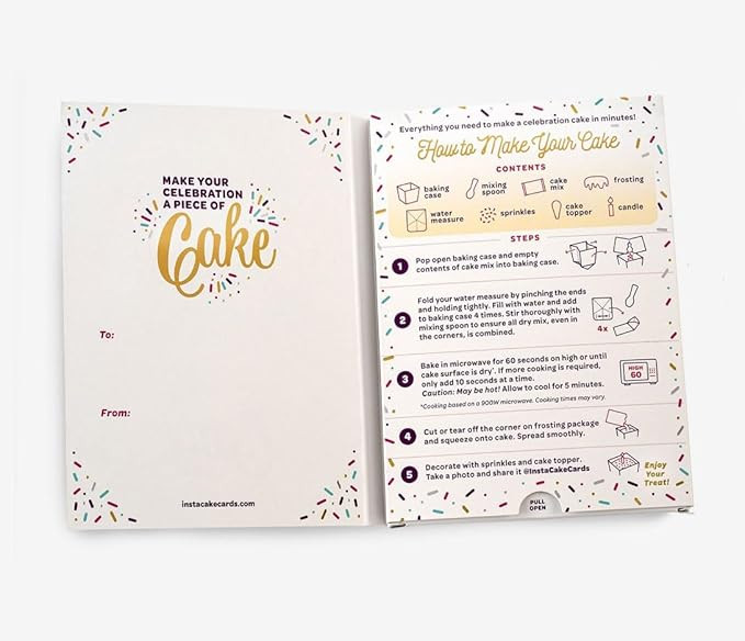 Congratulations Lemon Cake Card
