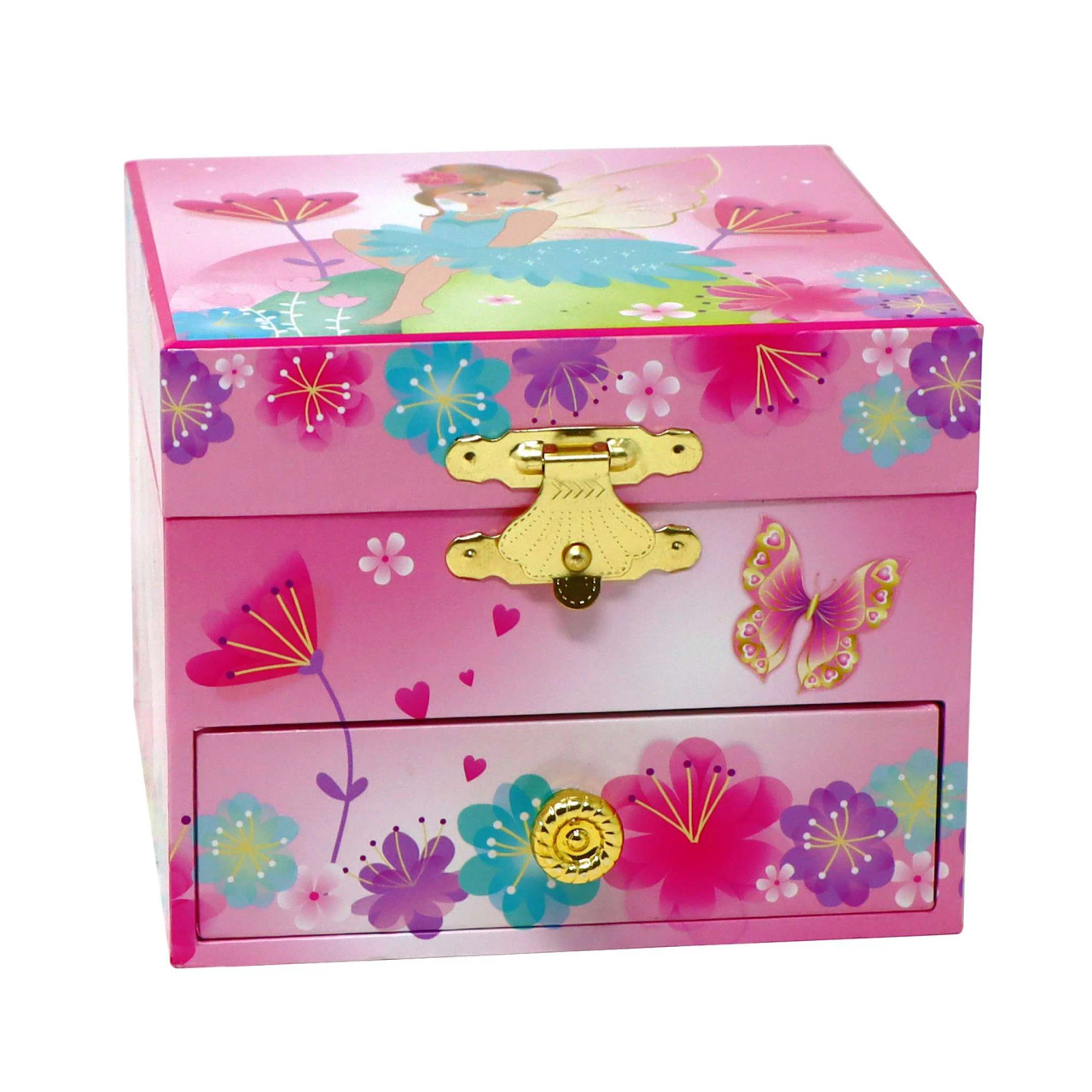 Fairy Butterfly Friends Small Musical Jewelry Box - PlayMatters Toys