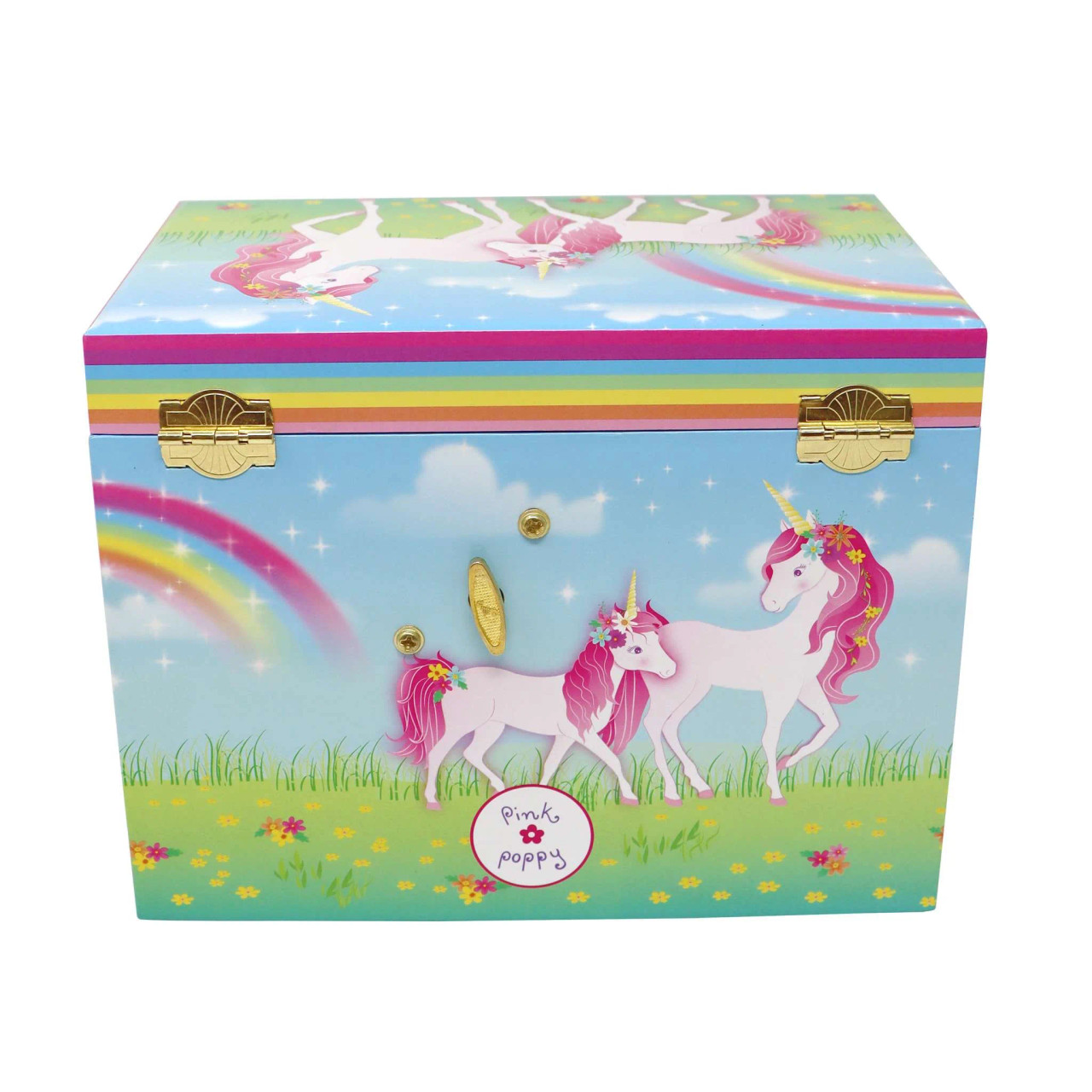 Stardust Unicorn Medium Musical Jewelry Box