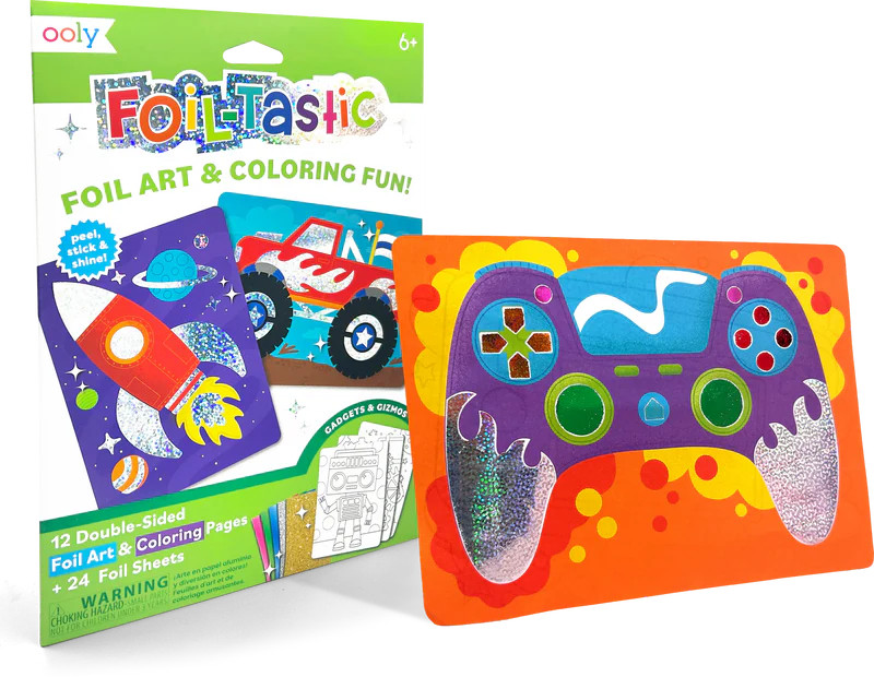 Gadgets And Gizmos Foiltastic Foil Art Kit - PlayMatters Toys