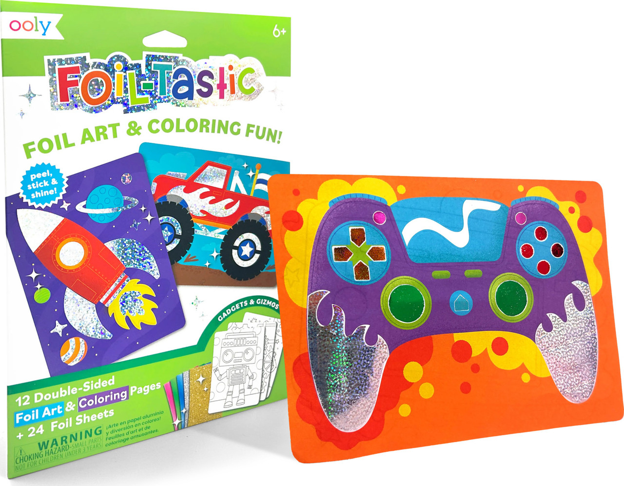Gadgets And Gizmos Foiltastic Foil Art Kit - PlayMatters Toys