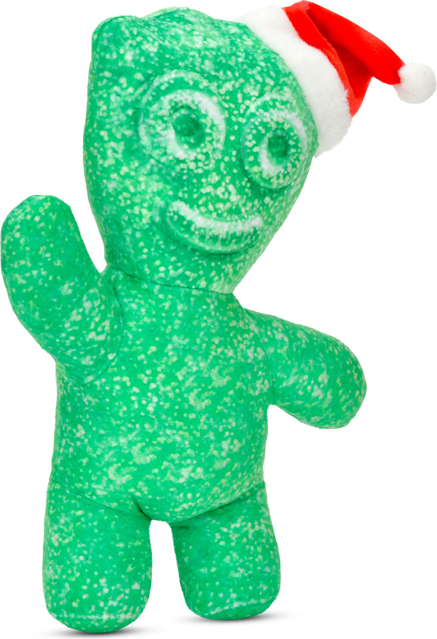 Spk Kid Green with Holiday Hat Plush 3