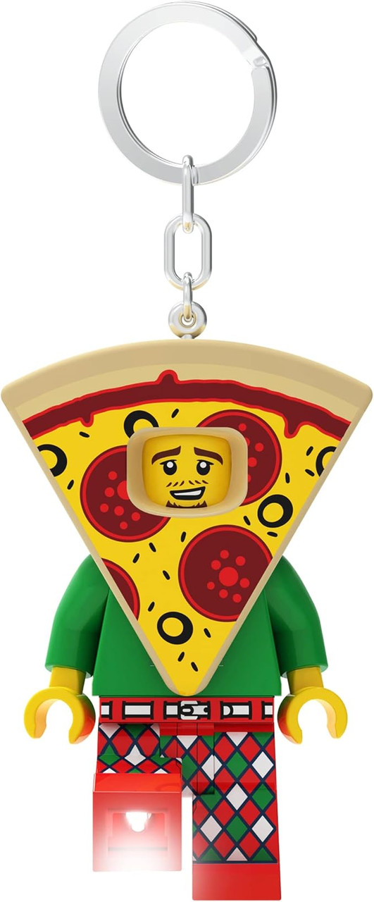 Pizza Lego Keychain Light