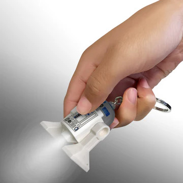 R2-D2 Lego Keychain Light