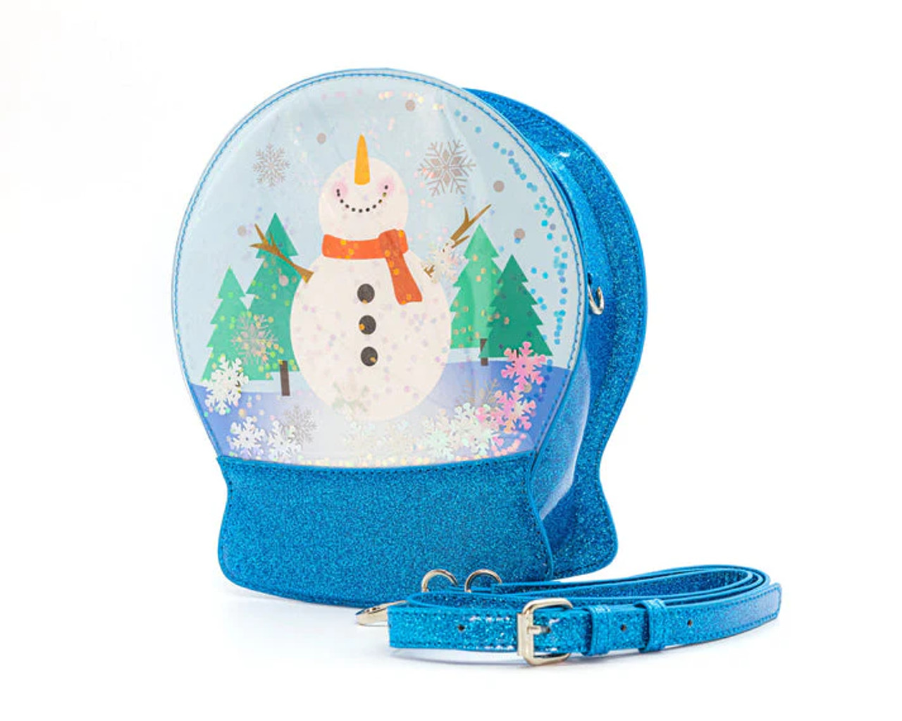 Snowman Snowglobe Purse