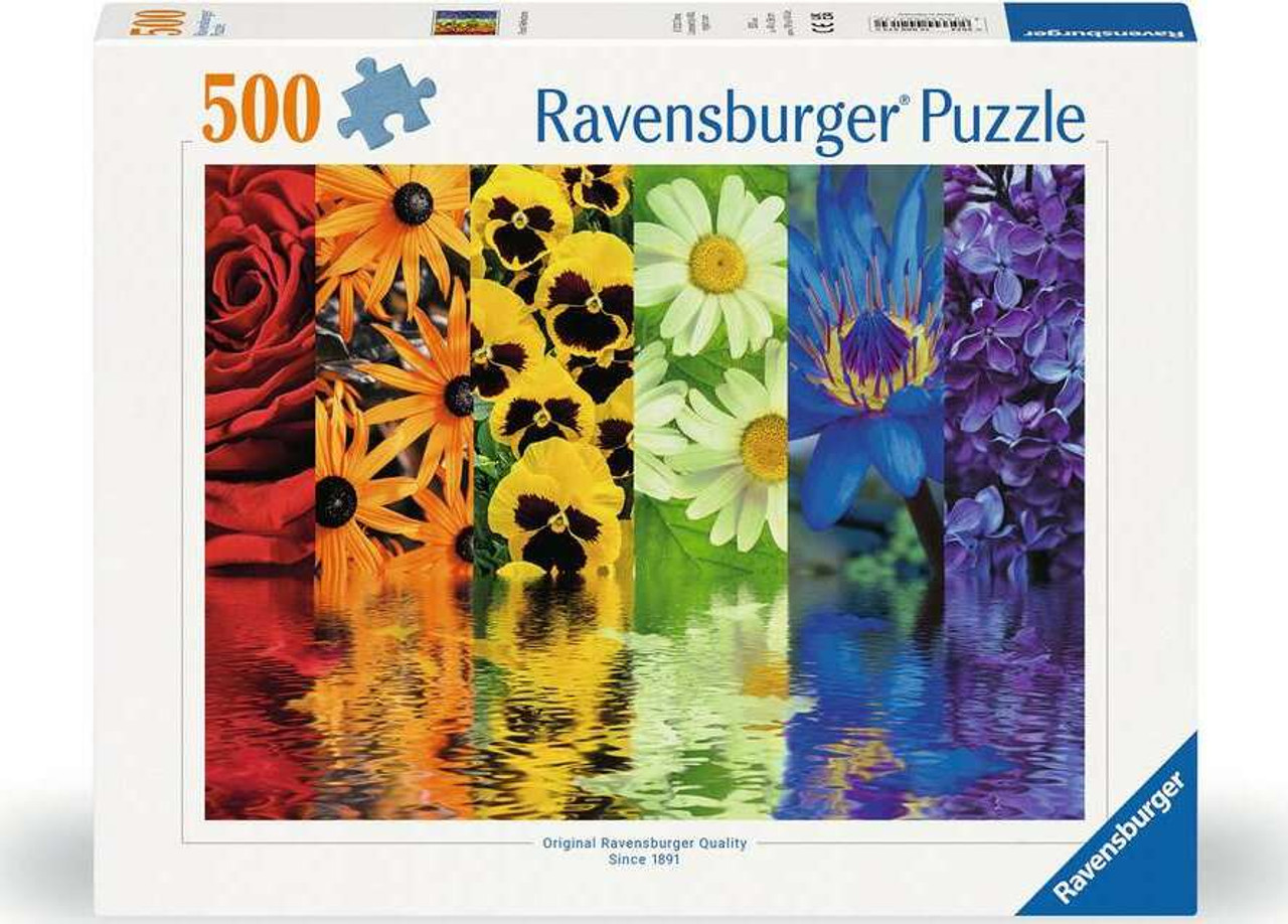 Floral Reflections (500 Piece Puzzle) 1