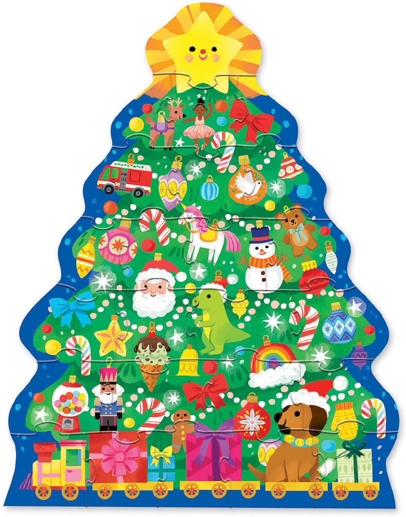 Christmas Tree 24 pc Floor Puzzle 3