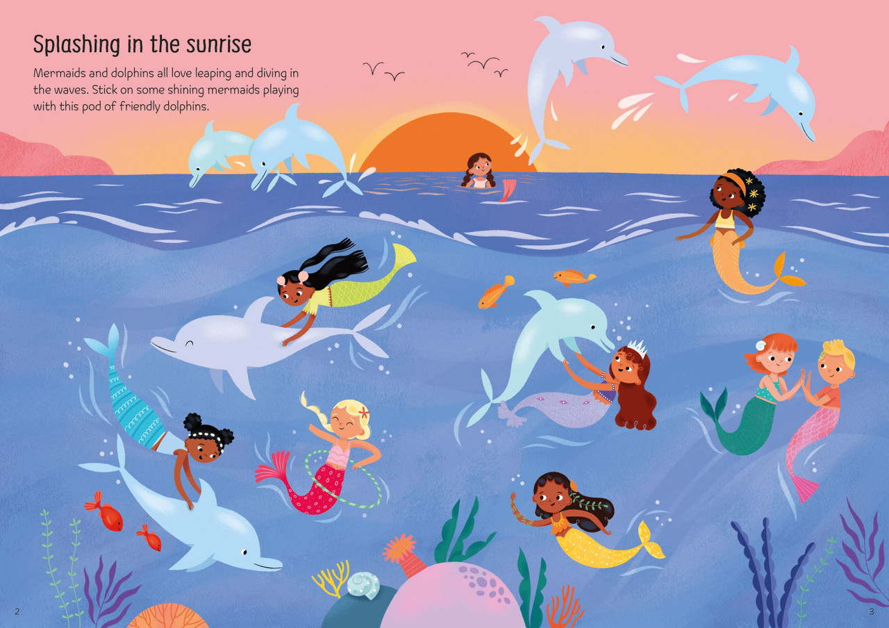 Sparkly Mermaids Sticker Book