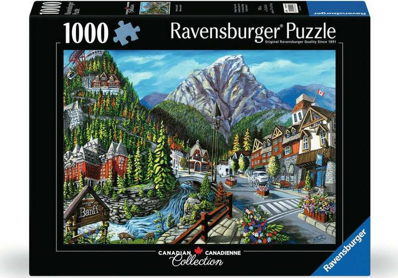 Welcome to Banff (1000 Piece Puzzle) 1