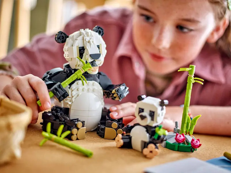 Panda Family Wild Animal Creator
