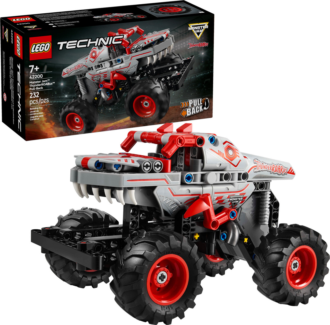 LEGO Technic: Monster Jam™ ThunderROARus™ Pull-Back 1