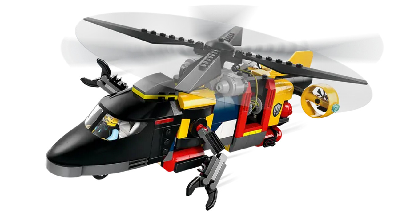 Helicopter Fire Truck And Submarine