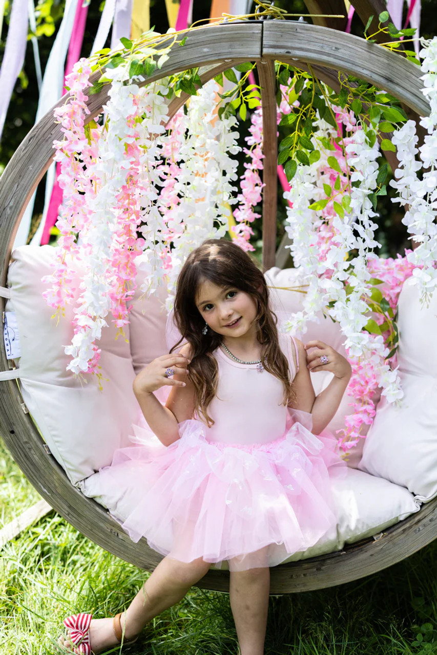 Flutter Butterfly Skirt Wings And Wand Pink Size 4-6