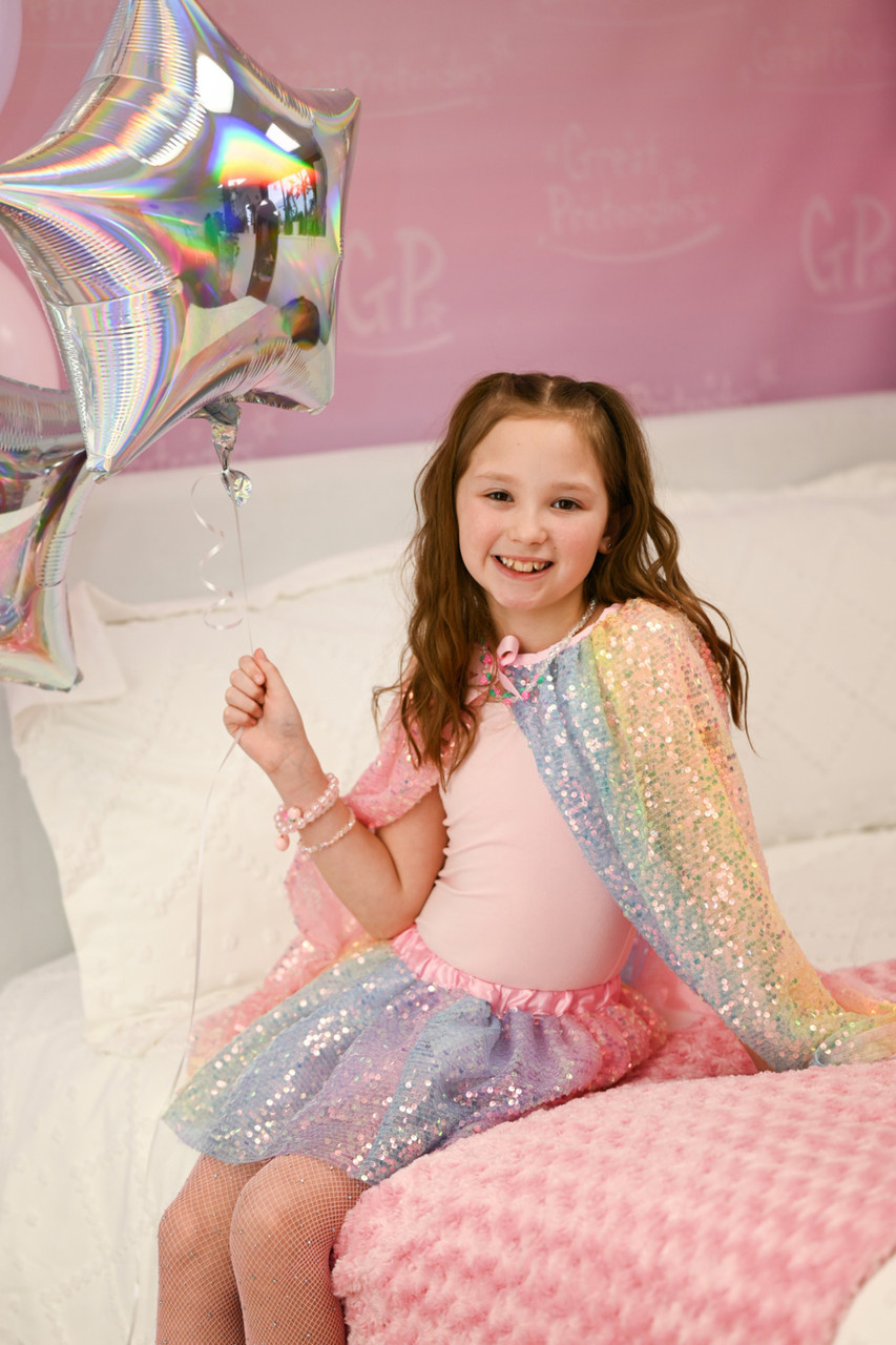Ombre Sequins Cape (size 4-6) 1