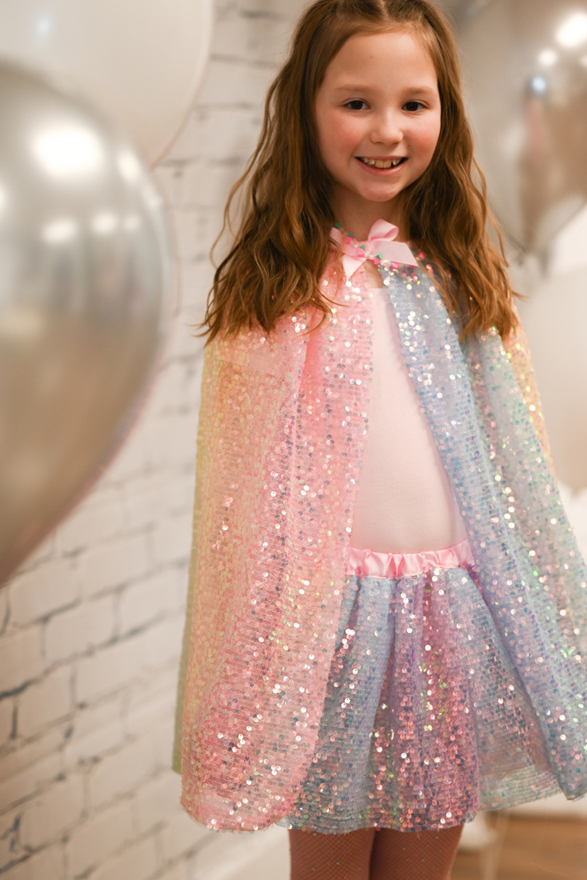 Ombre Sequins Cape (size 4-6) 2