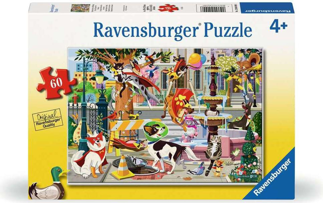 Super Dogs to the Rescue 60 Pc Puzzle 1