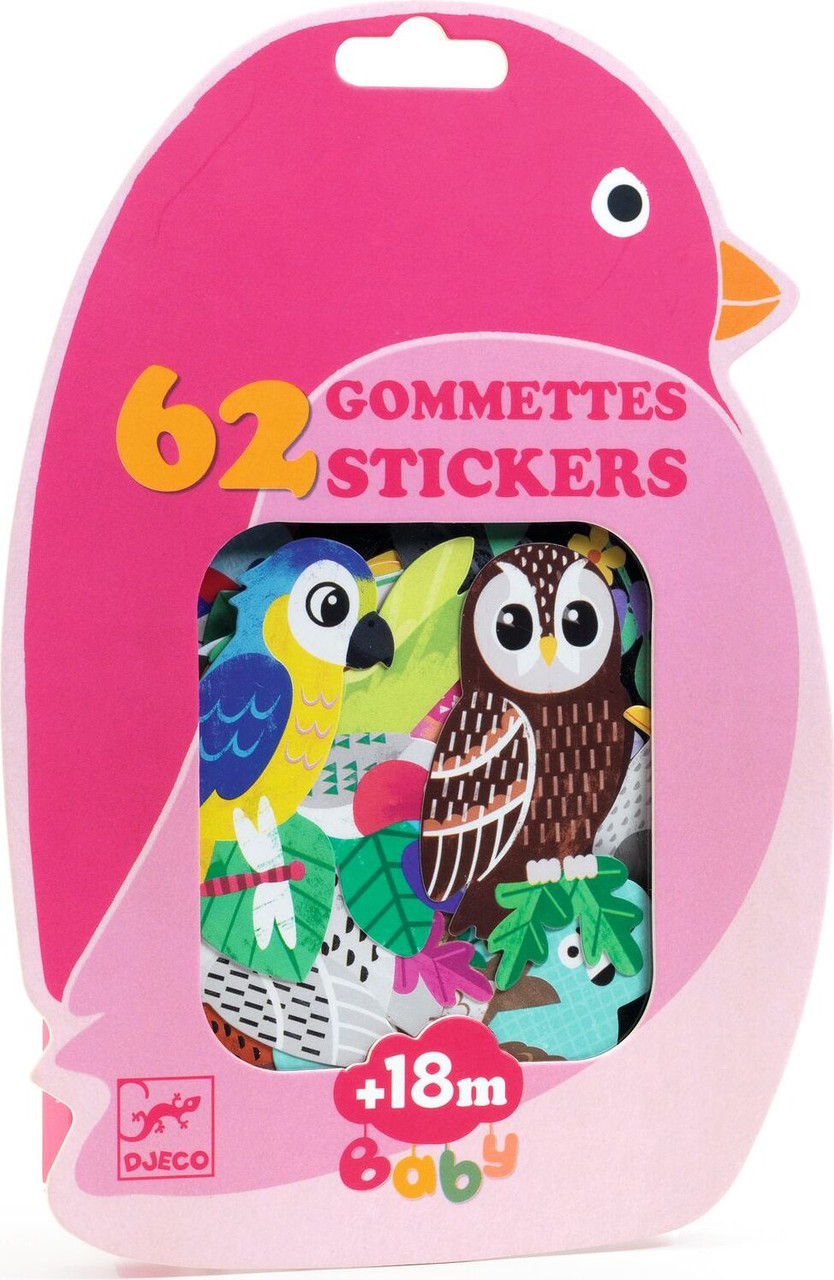 Birds Baby Stickers 1