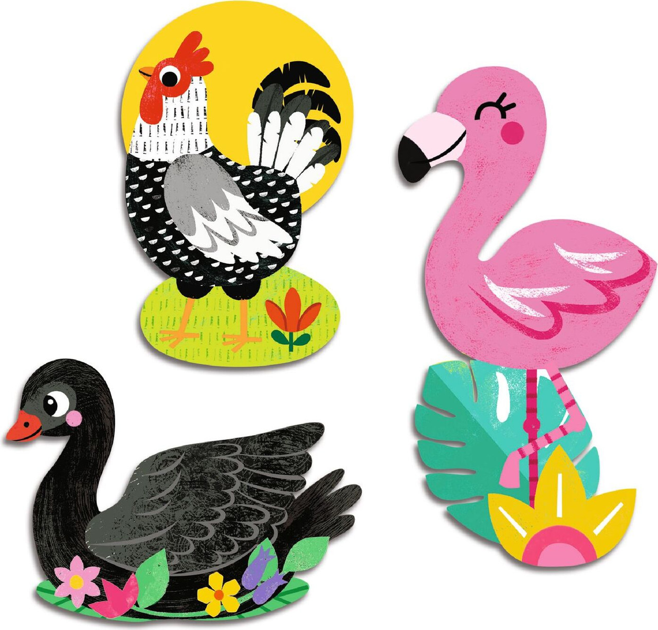 Birds Baby Stickers 2