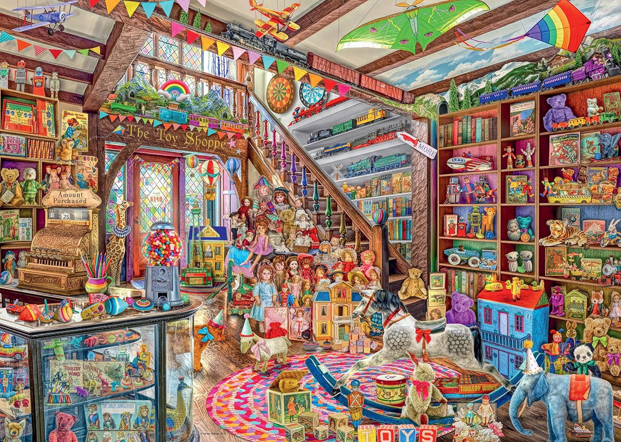 The Fantasy Toy Shop 1000 Pc Puzzle