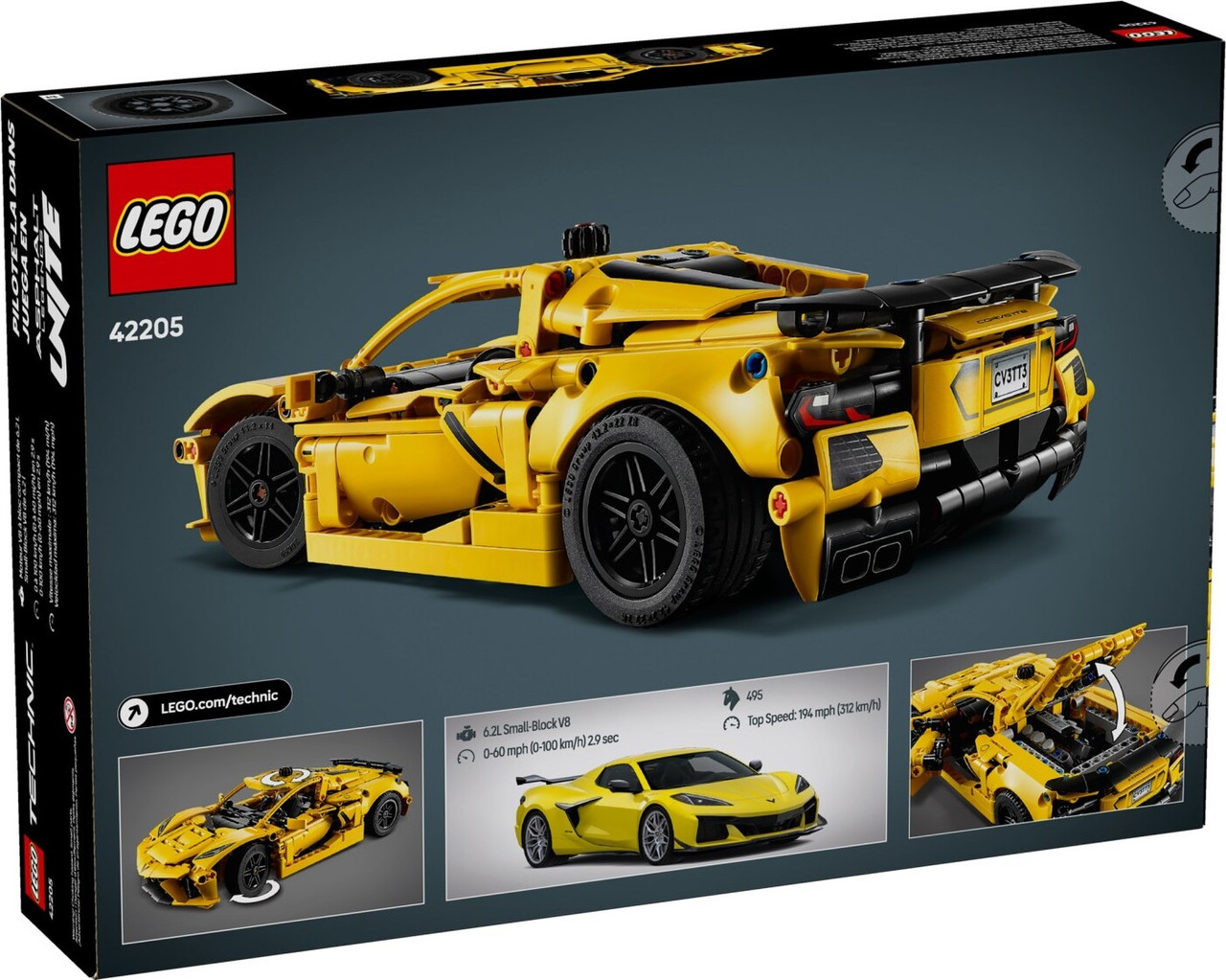 LEGO Technic: Chevrolet Corvette Stingray 3