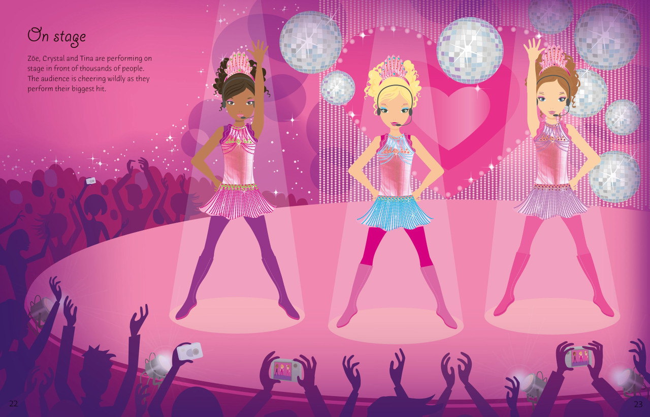 Pop Stars Sticker Dolly Dressing