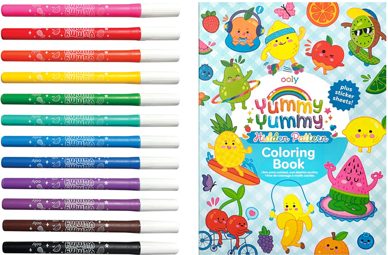 OOLY Yummy Yummy Scented Coloring Kit 3
