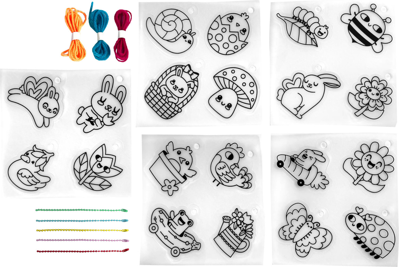 Shrink-its! DIY Shrink Art Kit - Garden Pals 4