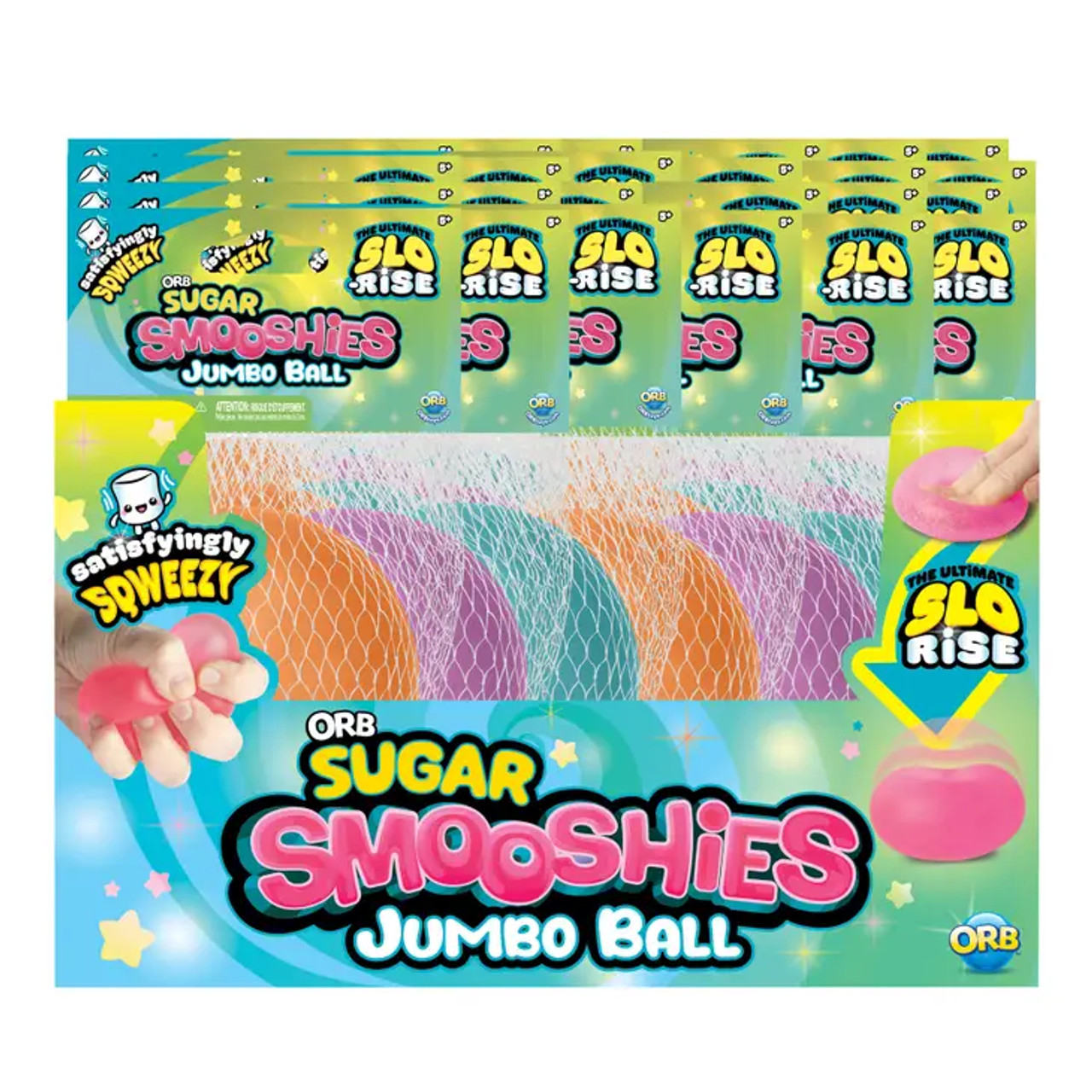 Sugar Smooshies Jumbo Ball Asst