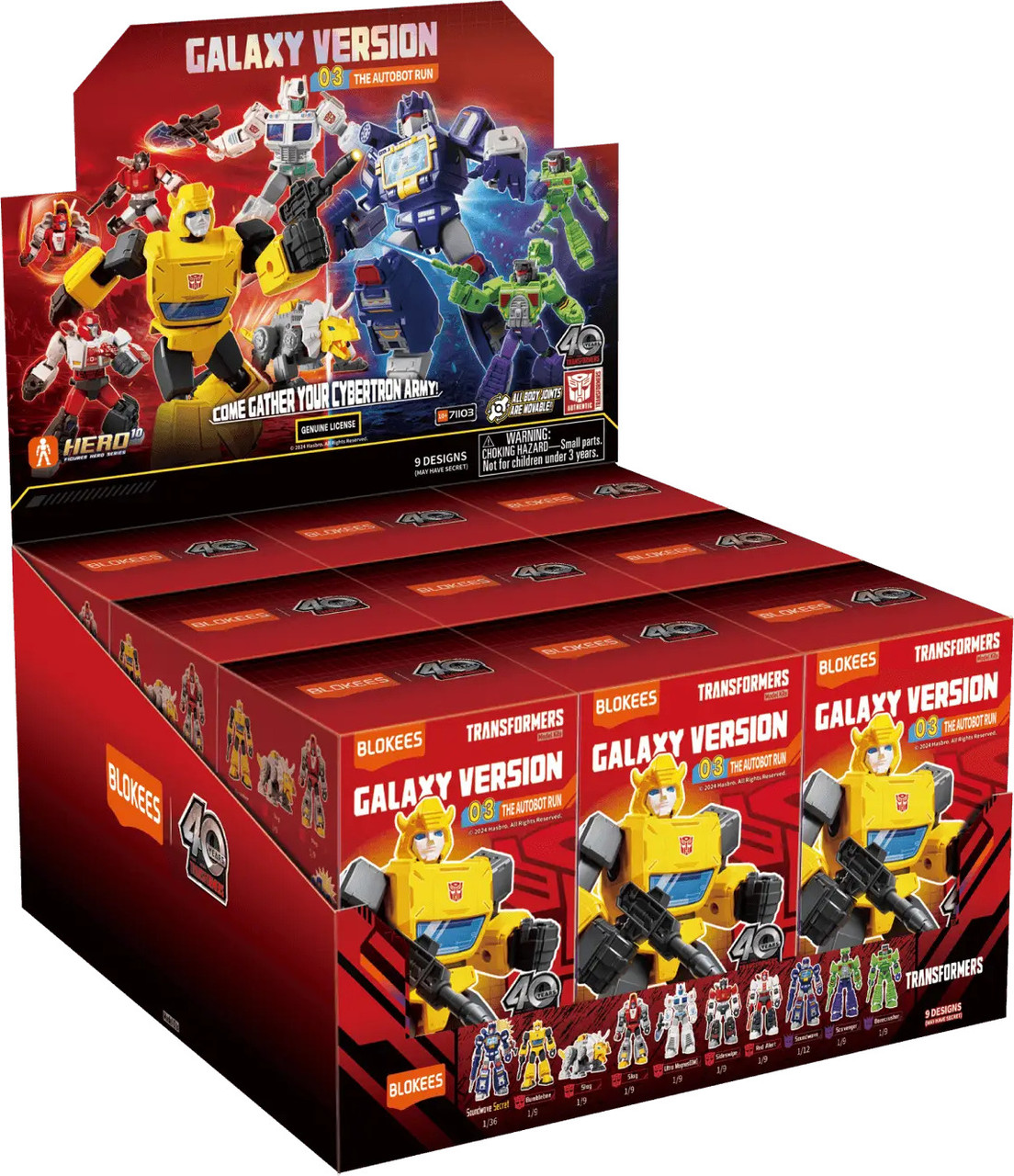 Blokees Figures - Transformers
Classic Class 03 Scourge 1