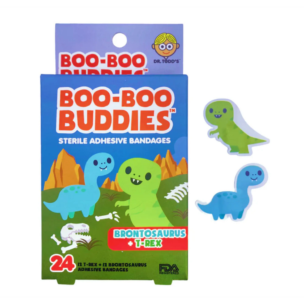 Dinosaur Boo Boo Buddies Bandages