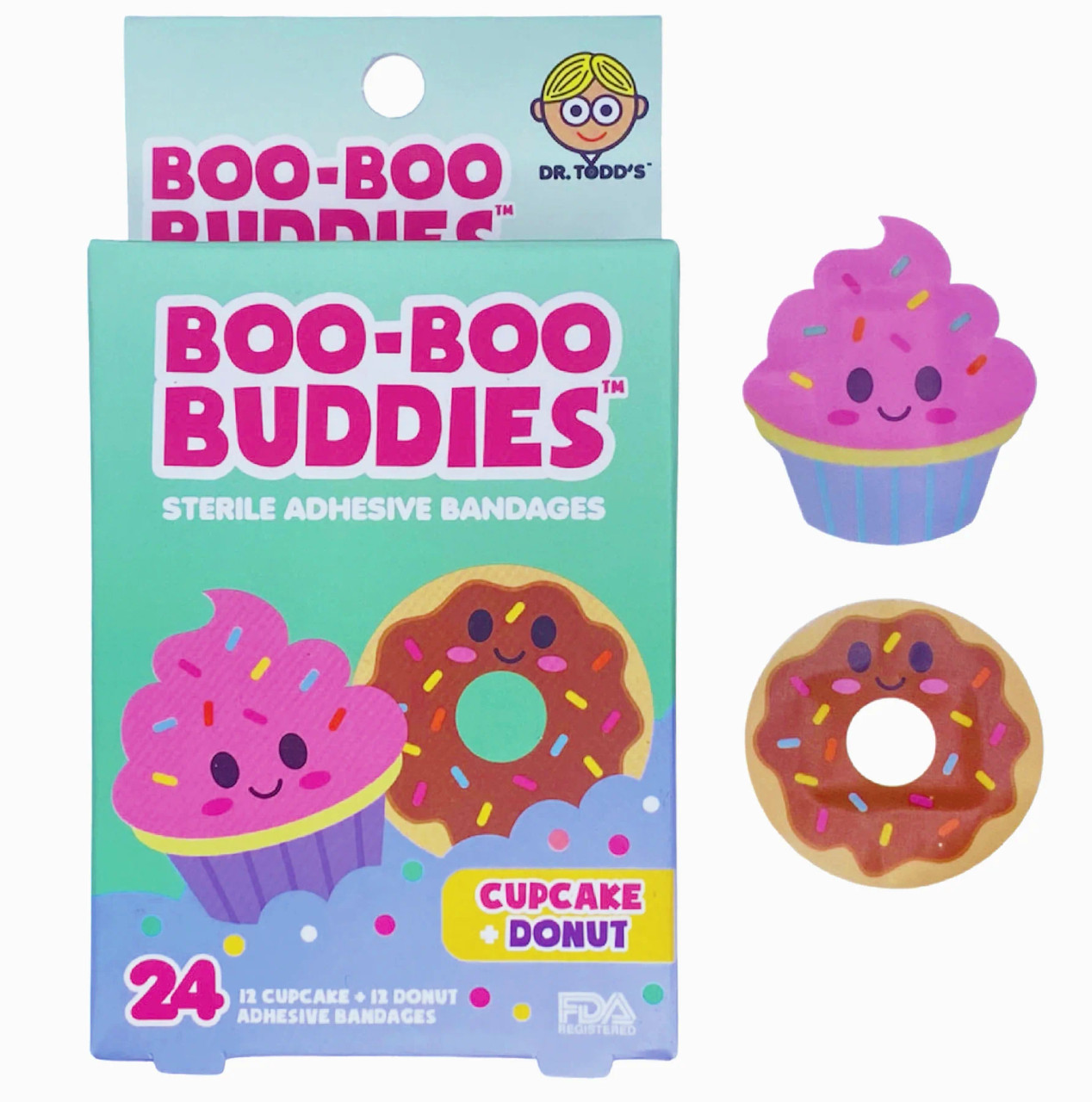 Cupcake And Donut Boo Boo Bandages