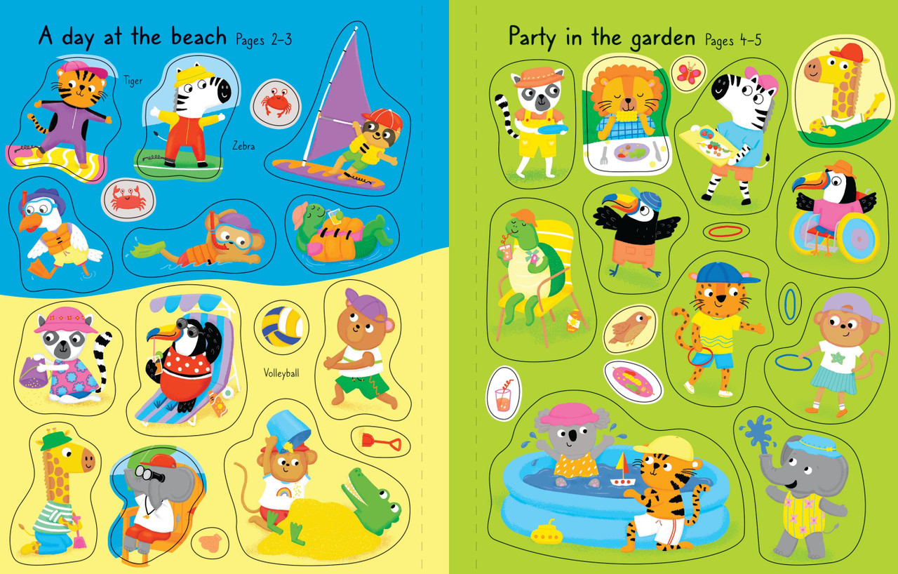 Summer First Sticker Book