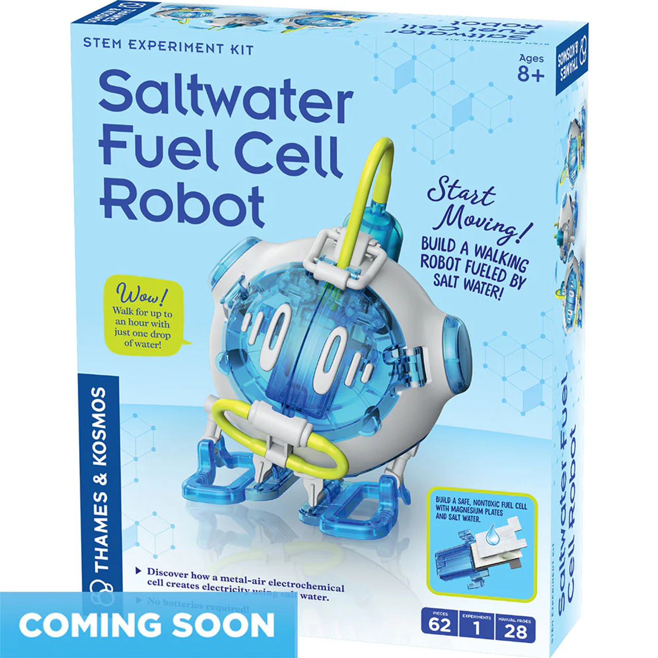 Saltwater Fuel Cell Robot