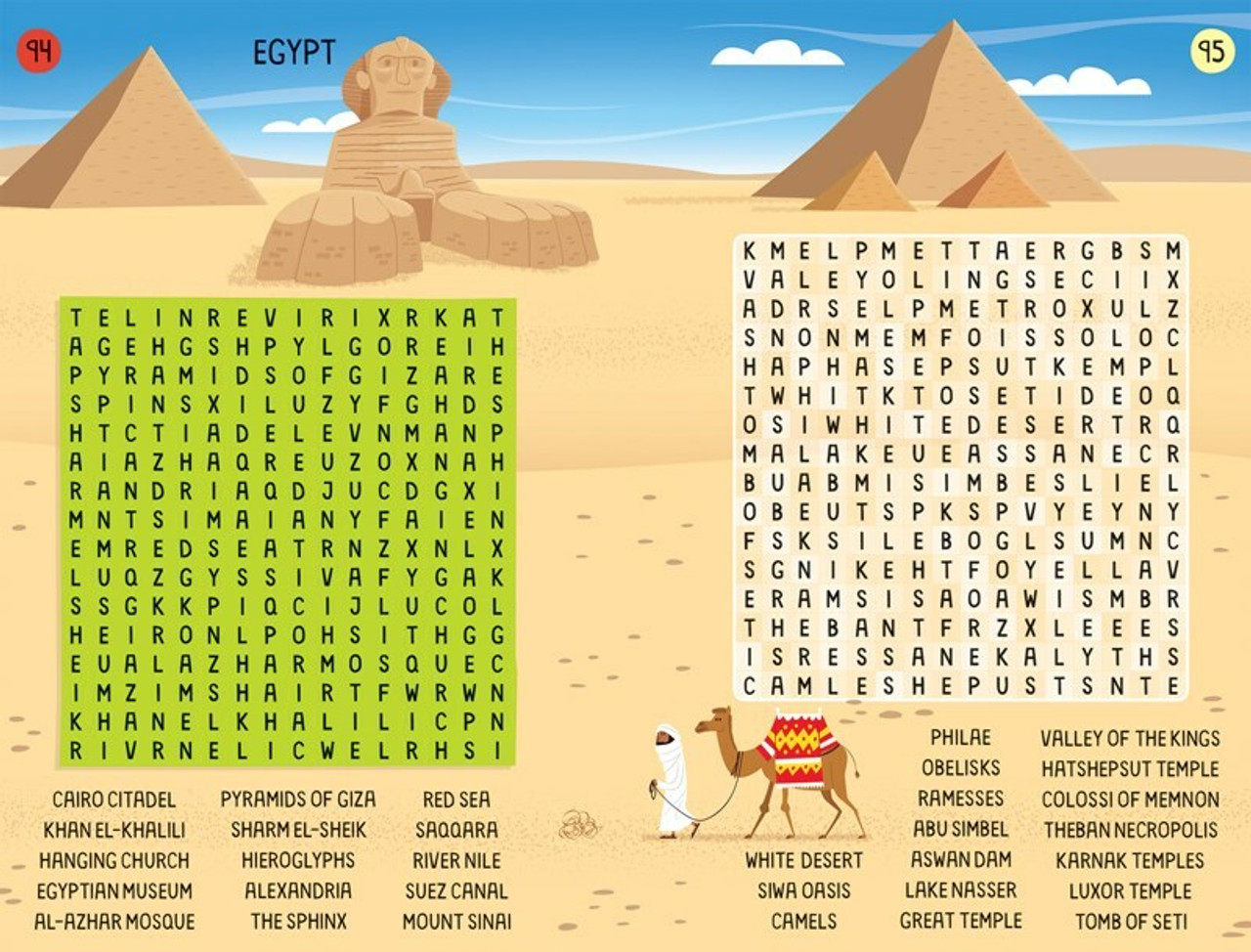 Travel Wordsearches 4