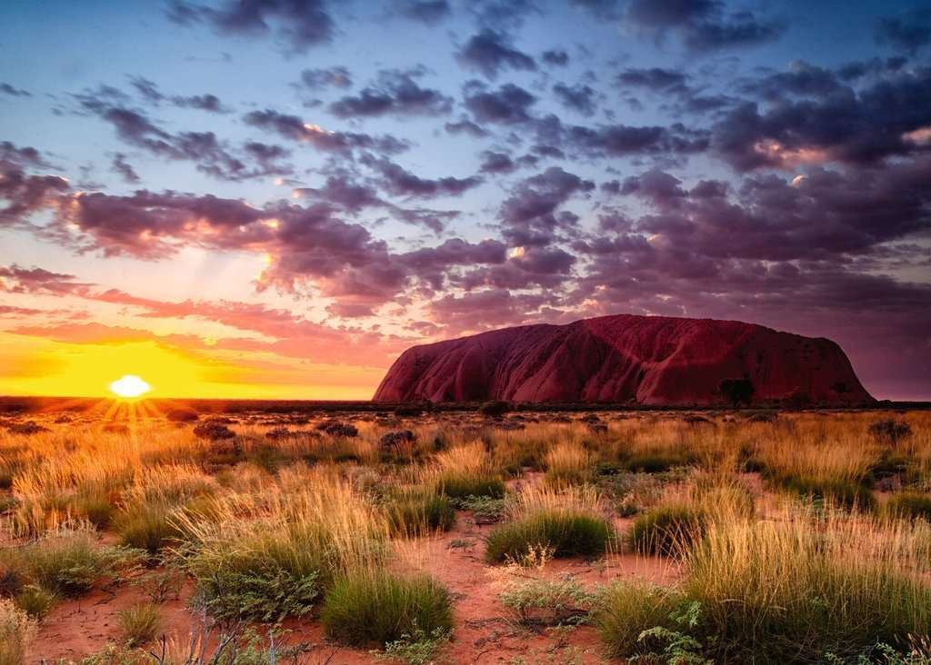 Ayers Rock, Australia Puzzle (1000 pc) 2